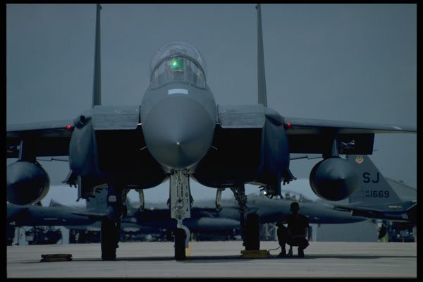 396050 F 15E Strike Eagle A4 Photo Print