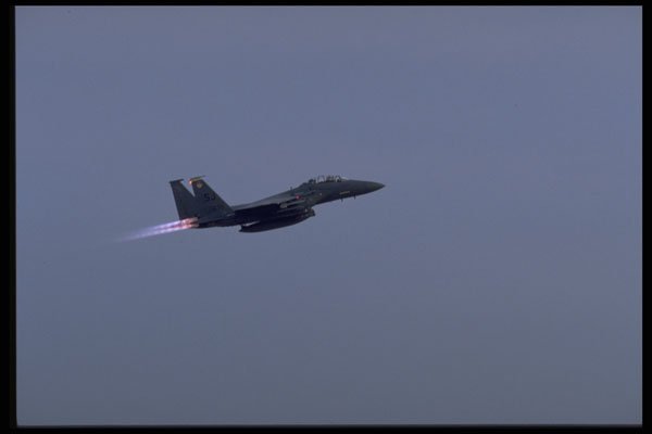 396064 Taking Off With Afterburners A4 Photo Print