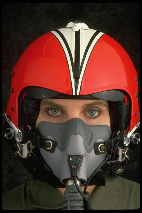 396074 Helmet And Pilot A4 Photo Print