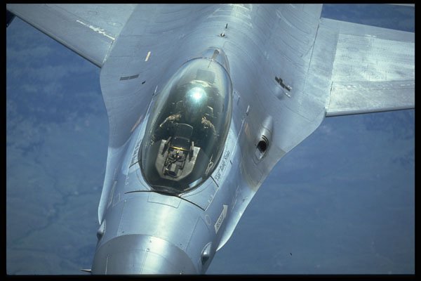 396076 F 16 Falcon A4 Photo Print