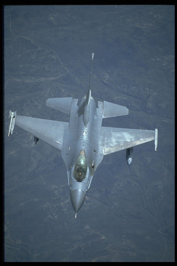 396077 F 16 Falcon A4 Photo Print