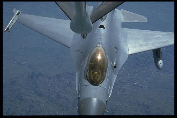 396078 F 16 Falcon A4 Photo Print