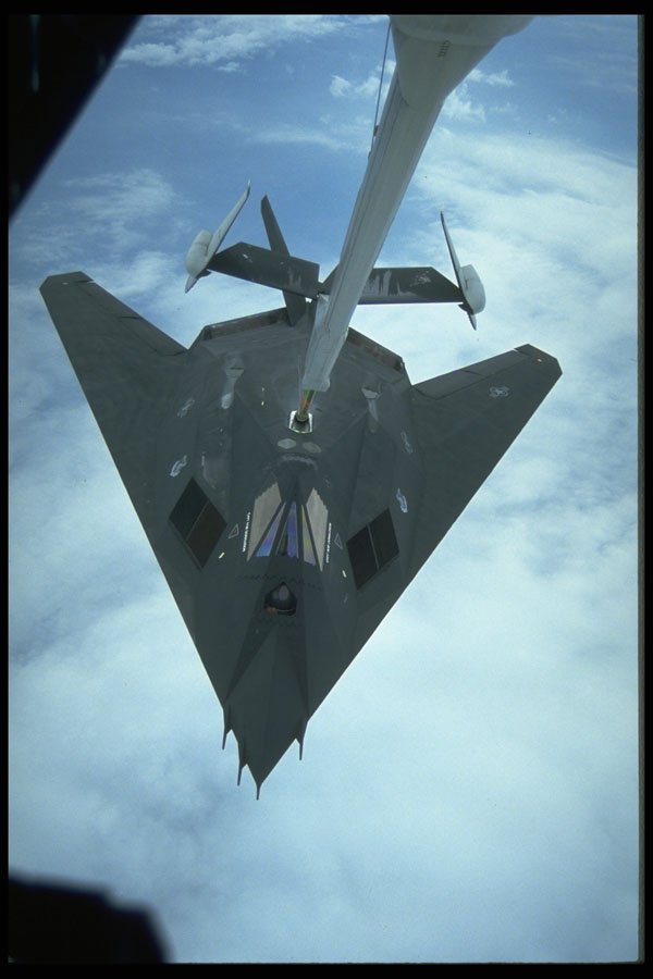 396094 F 117A Stealth Fighter A4 Photo Print