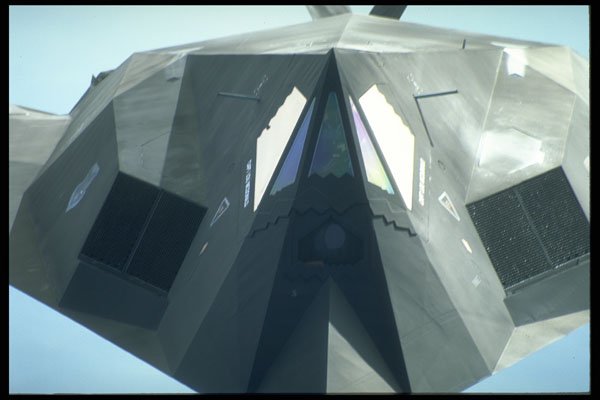 396095 F 117A Stealth Fighter A4 Photo Print