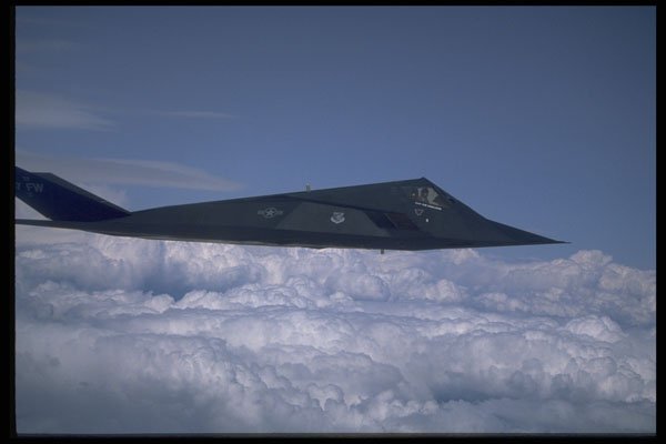 396099 F 117A Stealth Fighter A4 Photo Print