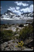 397008 Thousand Island Lake And Mt. Banner A4 Photo Print