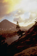 397011 Outlet, Evolution Lake A4 Photo Print