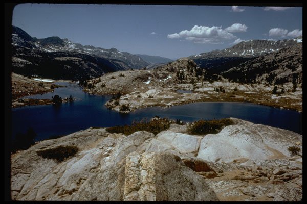 397023 Evolution Lake Looking Towards Evolution Valley A4 Photo Print