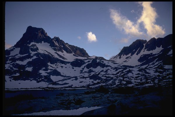 397029 Mt. Banner And Mt. Davis A4 Photo Print