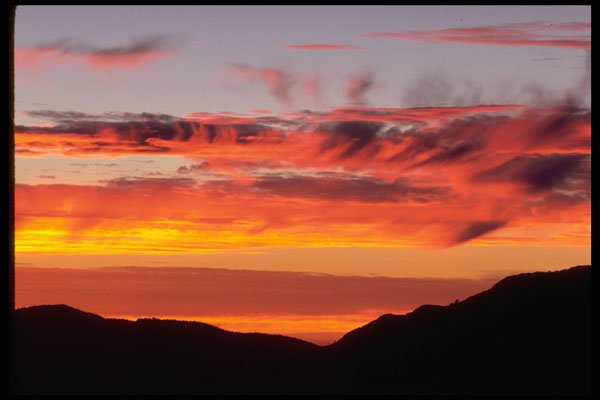 397043 Sunset, Darwin Canyon A4 Photo Print
