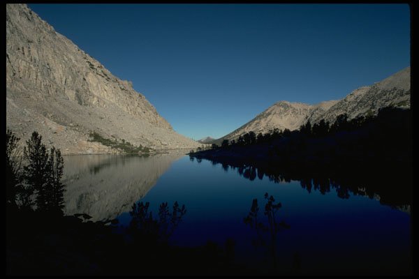 397064 Reflections, Kearsarge Lake A4 Photo Print