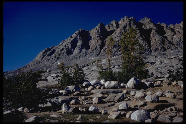 397086 Mt. Mendel From Evolution Lake A4 Photo Print