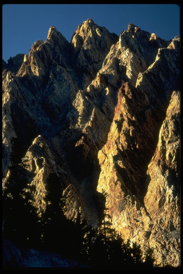 397091 Bear Creek Spires Near Pine Creek Pass A4 Photo Print