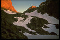 397096 Moonrise Between Mts. Banner And Ritter From Iceberg Lake A4 Photo Print