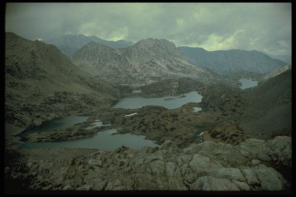 397098 View From Bishop Pass A4 Photo Print