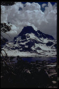397099 Mt. Banner From Thousand Island Lake A4 Photo Print