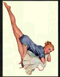 398 calendar girl Advert A4 Photo Print