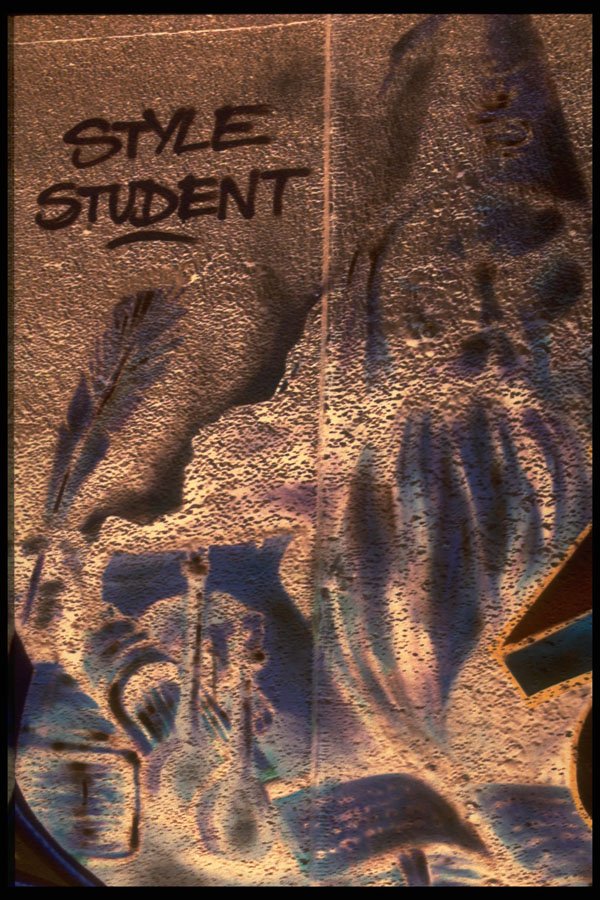 398011 Style Student A4 Photo Print