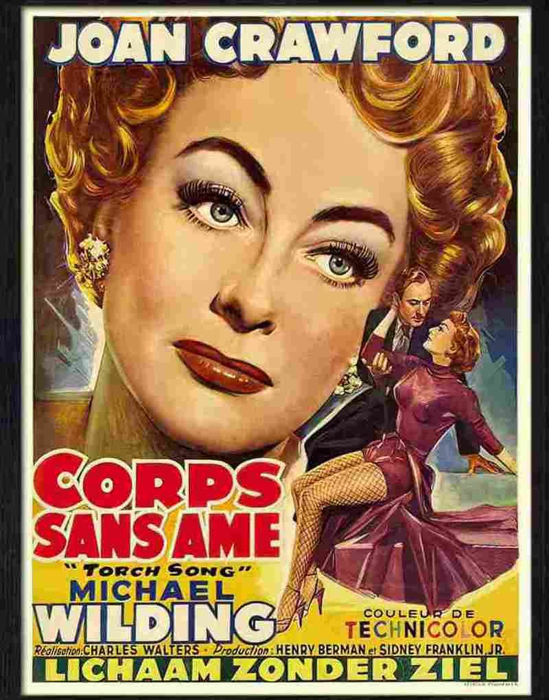 3K joan crawford torch song Advert A4 Photo Print