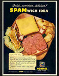 3K spam wich idea Advert A4 Photo Print