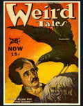 3K weird tales edgar allan poe raven Advert A4 Photo Print