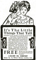 3inone Oil Little Vintage Retro Advert Poster A4 Photo Print