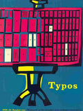 4 02 typos magazine cover 1954 2 Advert A4 Photo Print
