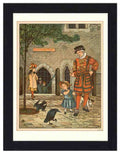 4 04 london tower 2 Vintage Advert A4 Photo Print