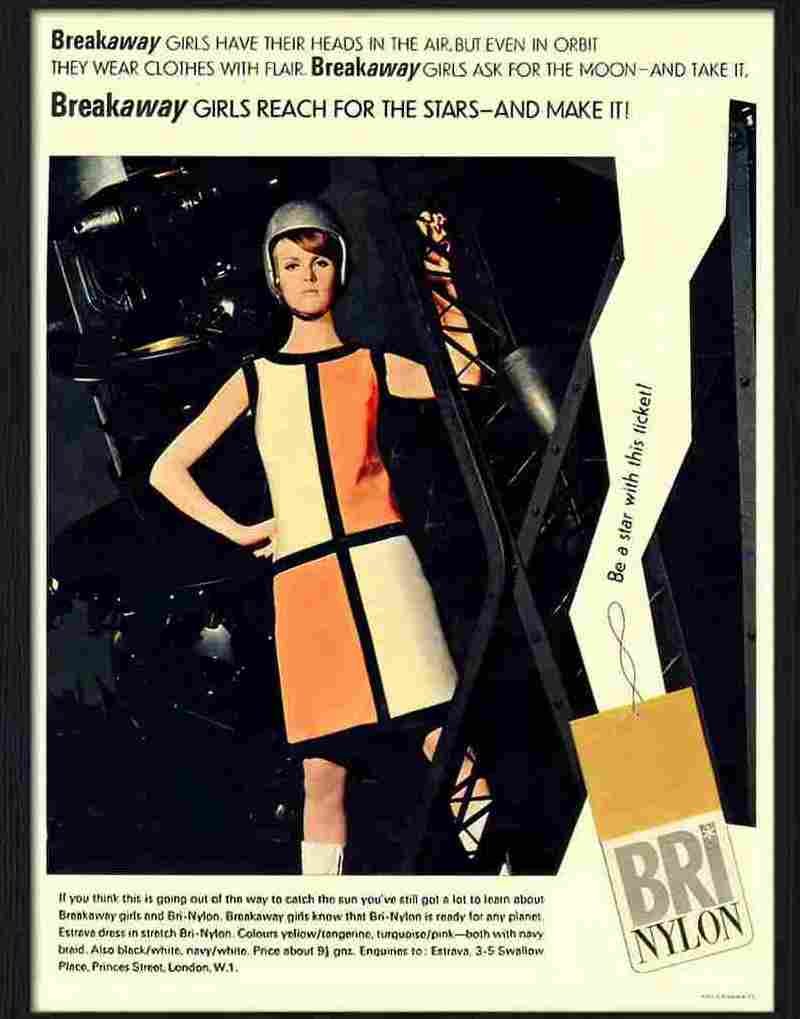 4 1960s fashion advert Advert A4 Photo Print