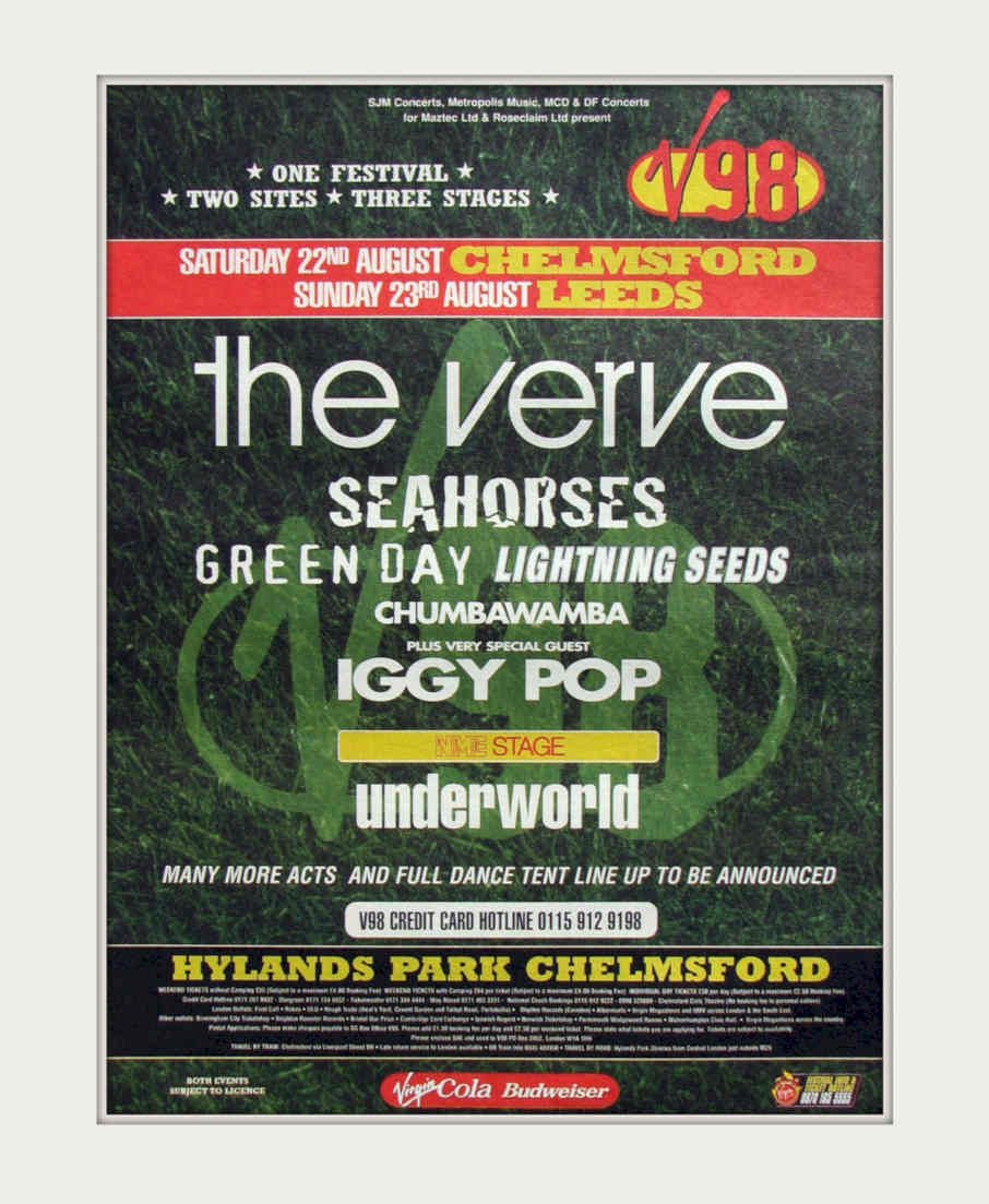 4 48 Festival Vintage Retro Advert Poster A4 Photo Print