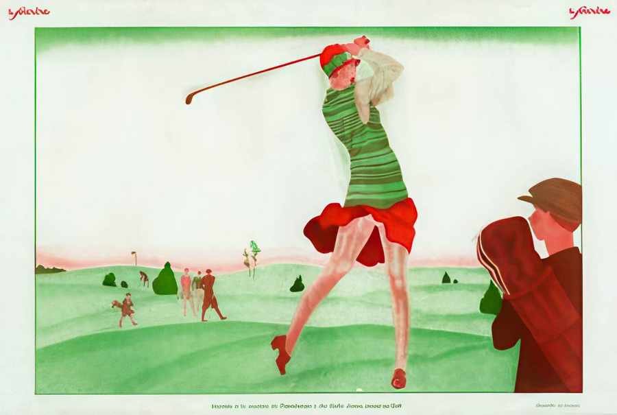 4 Au Golfe Jouan Vintage Advert A4 Photo Print