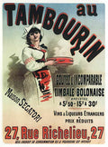4 Cheret Au Tambou Vintage Advert A4 Photo Print