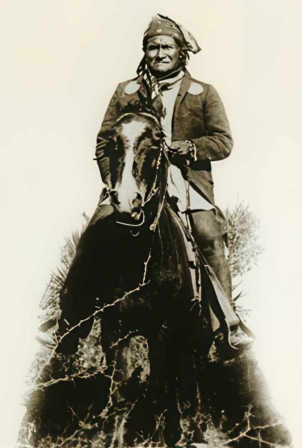 4 Geronimo Vintage Advert A4 Photo Print