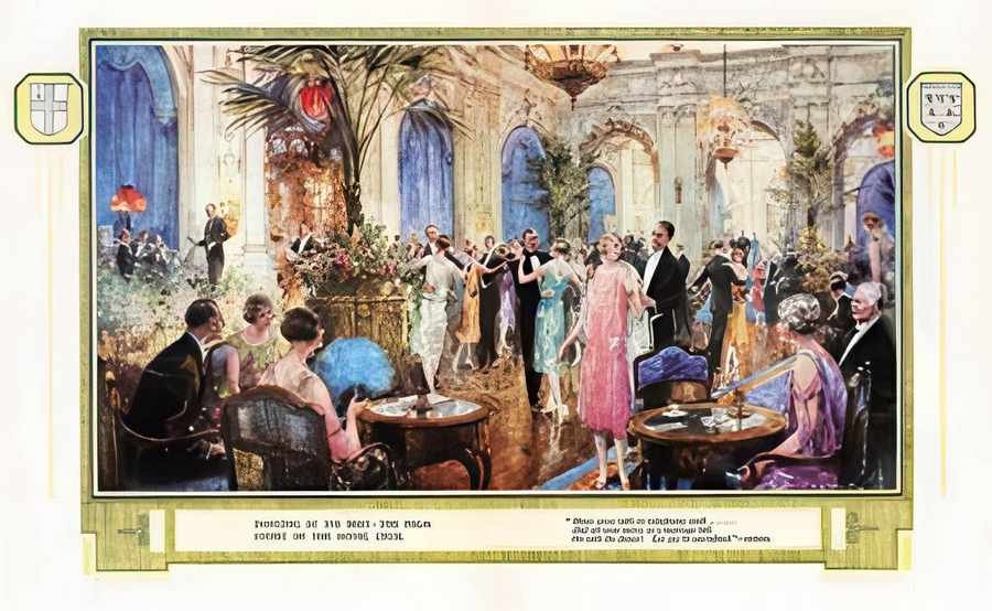 4 Hotel Cecil Danc Vintage Advert A4 Photo Print