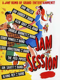 4 Jam Session Vintage Advert A4 Photo Print