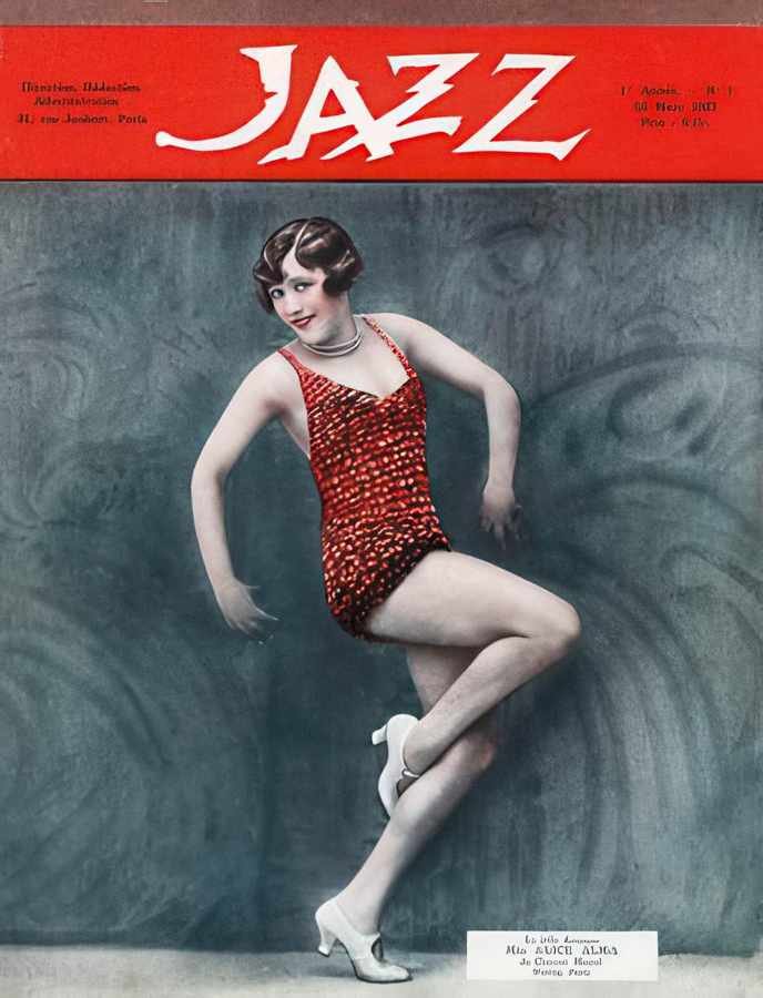 4 Jazz Vintage Advert A4 Photo Print