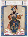 4 Leon Bakst Balle Vintage Advert A4 Photo Print