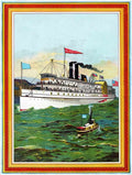 4 Pilgrim Fall Riv Vintage Advert A4 Photo Print