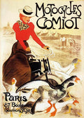 4 Steinlen Motocyc Vintage Advert A4 Photo Print