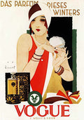 4 Vogue Perfume 19 Vintage Advert A4 Photo Print