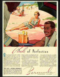 4 bermuda 1930s Advert A4 Photo Print