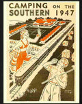 4 camping on the southern 1947 Advert A4 Photo Print