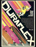 4 duraflex skateboard advert 1970s Advert A4 Photo Print
