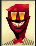 4 heineken beer Advert A4 Photo Print