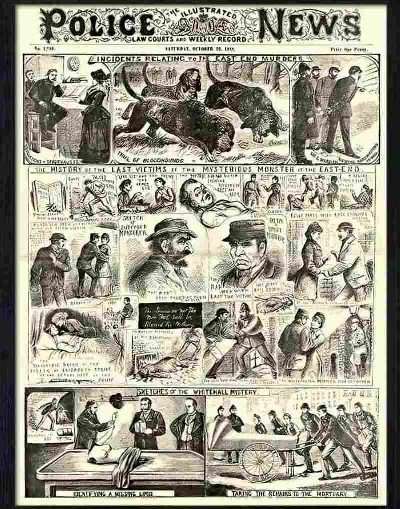 4 jack the ripper illustrated police news 20th october 1888 Advert A4 Photo Print