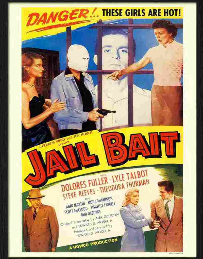 4 jailbait movie poster Advert A4 Photo Print
