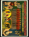4 john robinson strong men Advert A4 Photo Print