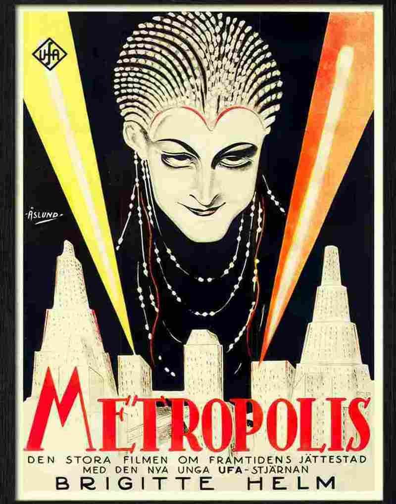 4 metropolis movie poster 2 Advert A4 Photo Print