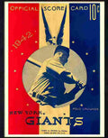 4 new york giants baseball 1942 Advert A4 Photo Print