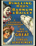 4 ringling barnum bailey circus poster 1910s Advert A4 Photo Print